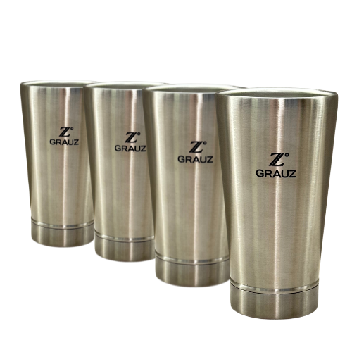 KIT 4 COPOS TÉRMICOS COM TAMPA