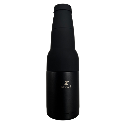 PORTA LONG NECK E LATA TÉRMICO GRAUZ PRETO