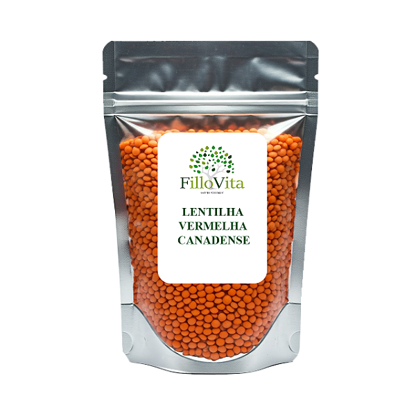 Lentilha Vermelha Canadense em Grãos