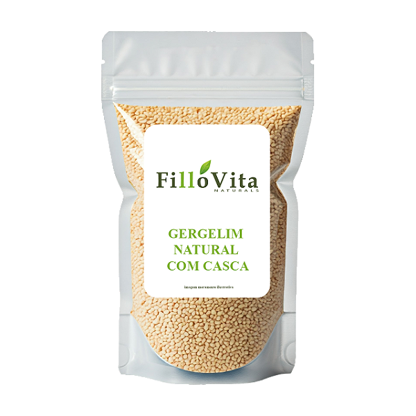 Gergelim Natural com Casca