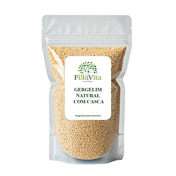 Gergelim Natural com Casca