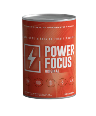 Suplemento POWER FOCUS ORIGINAL 380g (CAFE BULLET)