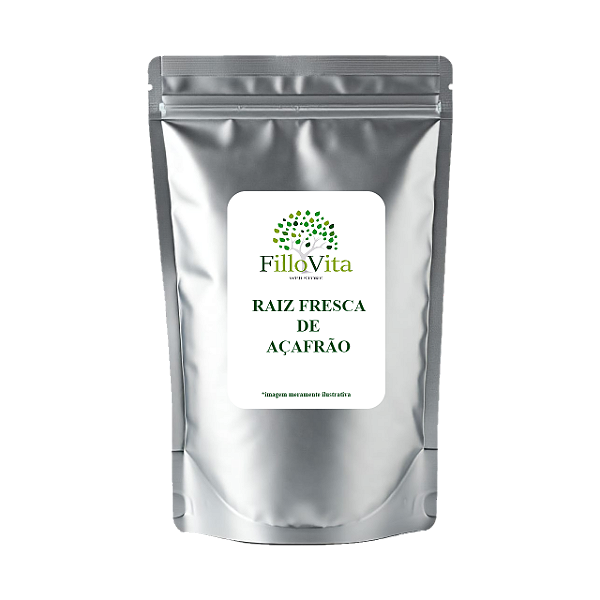 Raiz Fresca De Açafrão - Cúrcuma - In Natura - Fillovita