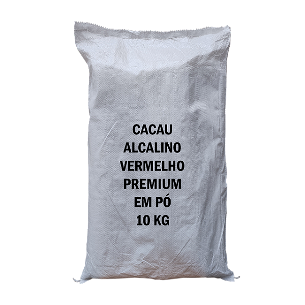 Cacau Alcalino Vermelho Premium - Embalagem de 10 Kg