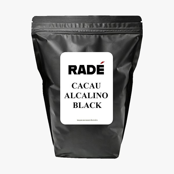 Cacau Alcalino Black em Pó Radé