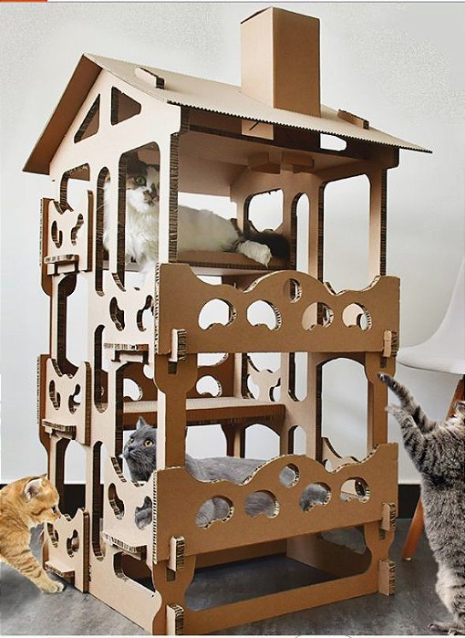 Casinha Condominio Cats 5 Caminhas