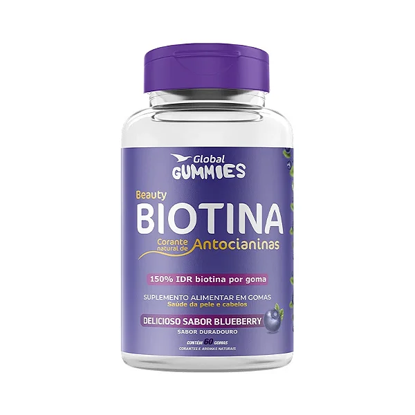 Beauty Biotina 60 Gomas