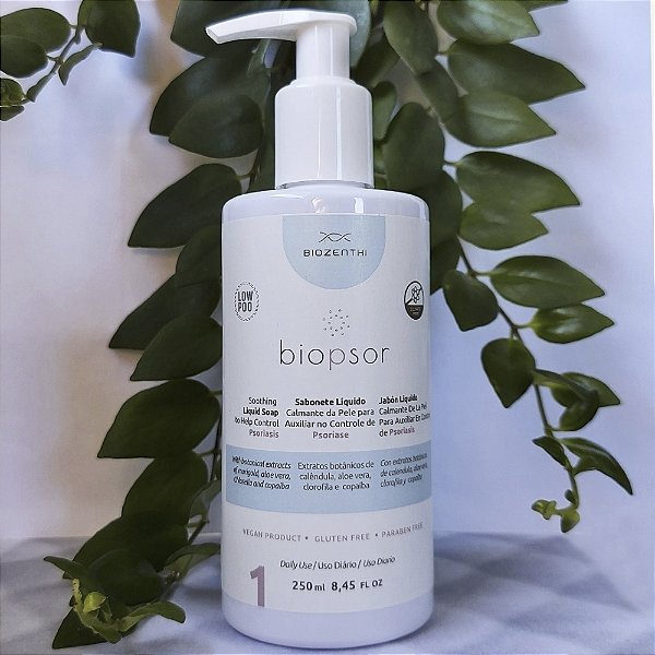Biopsor Sabonete Líquido para controle da psoríase - 250ml