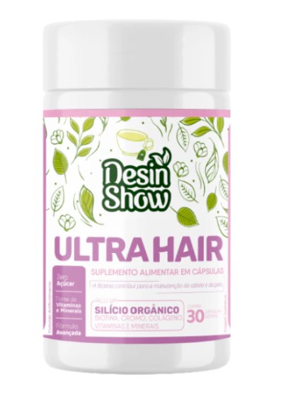 Ultra Hair Desinshow - 30 Cápsulas