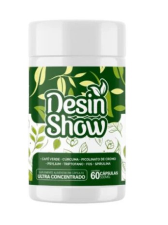 Cápsula Emagrecedora Ultra concentrada DesinShow (60 Cápsulas)