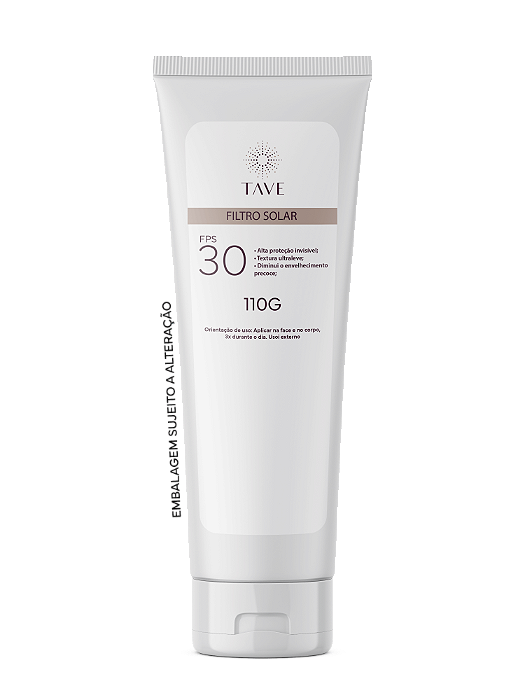 Filtro Solar Tave 30 FPS - 110 G