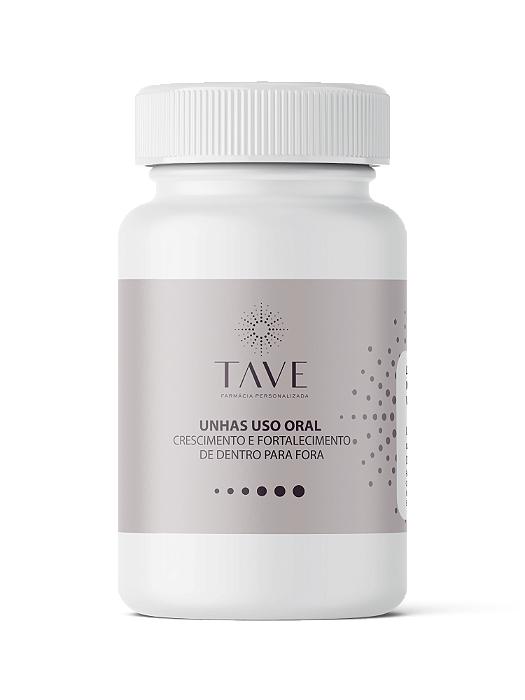 Unhas Uso Oral – Crescimento e fortalecimento de dentro para fora