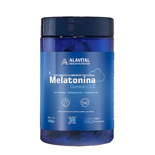 Gummie ZZZ - Melatonina 30 doses - Frutas Vermelhas