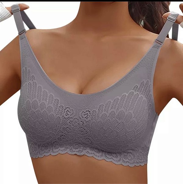 SUTIÃ 5D CONFORT Com alças e fechos - MCKAMODA