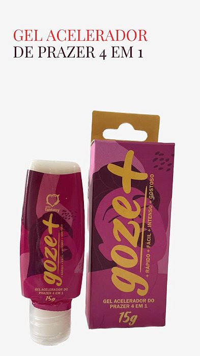 Gel Acelarador De Prazer  (Goze mais)