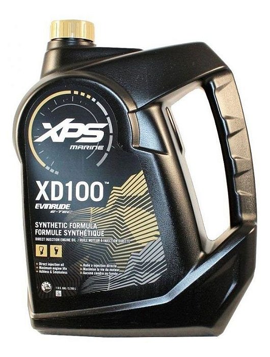 Óleo 2 tempos XD100 motores de popa evinrude – Kit 3 unidades.