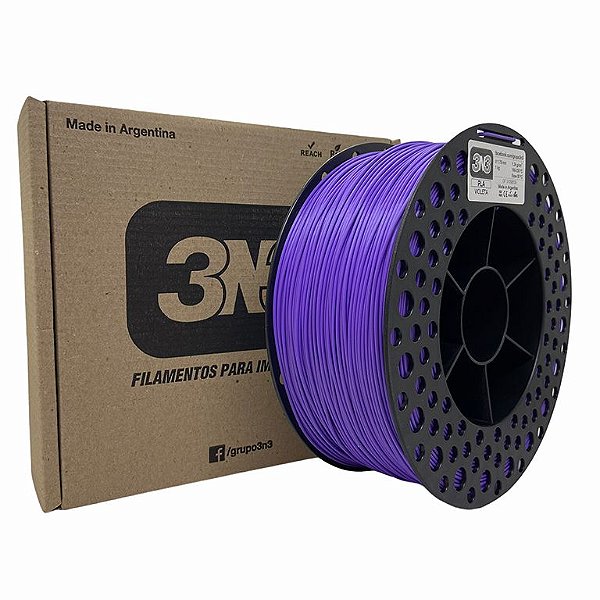 Filamento PLA - 3N3 Roxo 1KG - 1.75mm