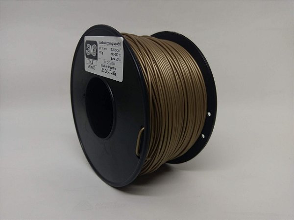 Filamento PLA - 3N3 Bronze 500g - 1.75mm