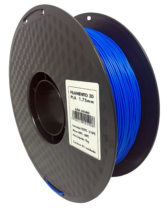 Filamento PLA - Masterprint Azul escuro 1kg - 1.75mm