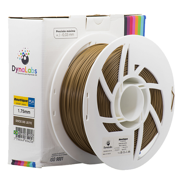 Filamento PLA Boutique - DynaLabs Doce de leite 1KG - 1.75mm