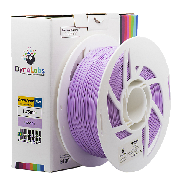 Filamento PLA Boutique - DynaLabs Lavanda 1KG - 1.75mm