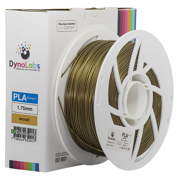 Filamento PLA - DynaLabs Bronze 1KG - 1.75mm