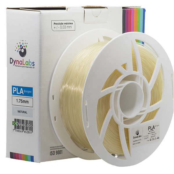 Filamento PLA - DynaLabs Natural 1KG - 1.75mm