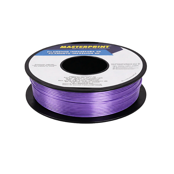 Filamento PLA Hyper Speed - Masterprint Silk Lavanda 1kg - 1.75mm