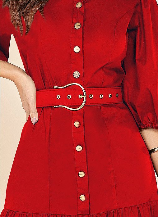 CINTO ENCAPADO VERMELHO - 26600CV