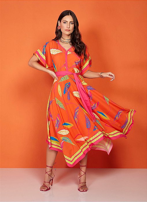 VESTIDO PLANO ESTAMPADO 105CM 269551