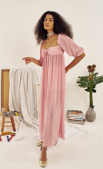 Vestido Florença Rose