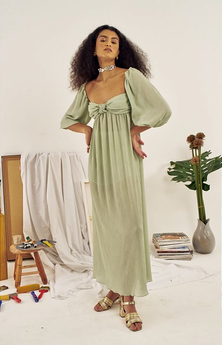 Vestido Florença Menta