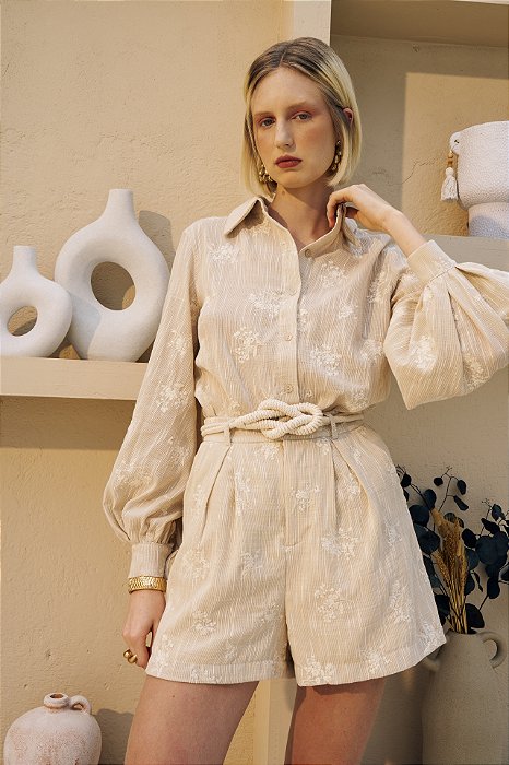 Camisa Verano Creme