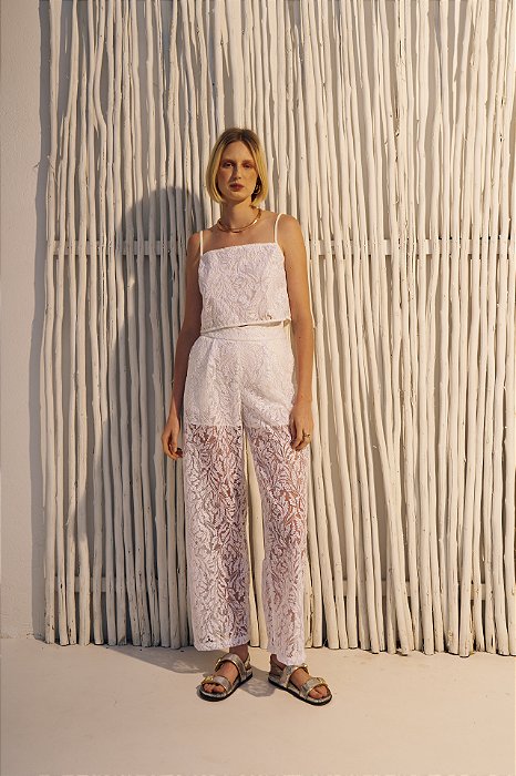 Calça Brisa Off White