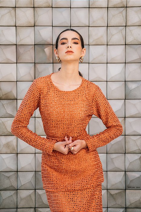 Blusa Helô Terra