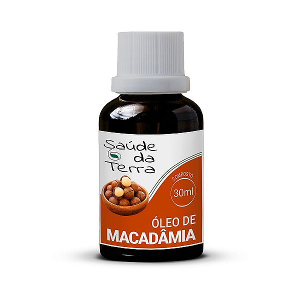 Óleo de Macadâmia 30ml Saúde da Terra