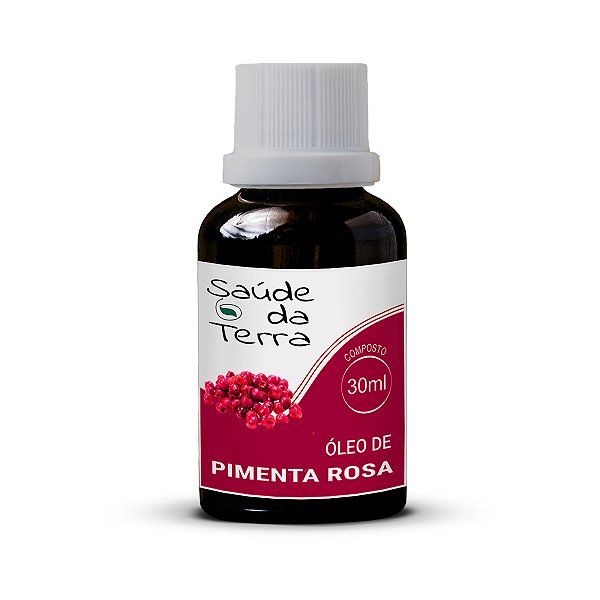 Óleo de Pimenta Rosa 30ml Saúde da Terra
