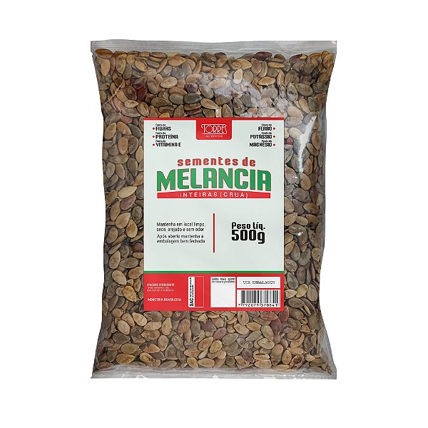 Sementes de Melancia Crua Para Consumo 500g torres