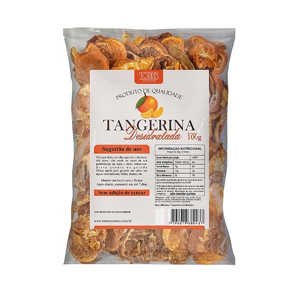 Tangerina Desidratada 100g