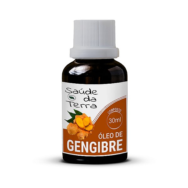 Óleo de Gengibre 30ml Saúde da Terra