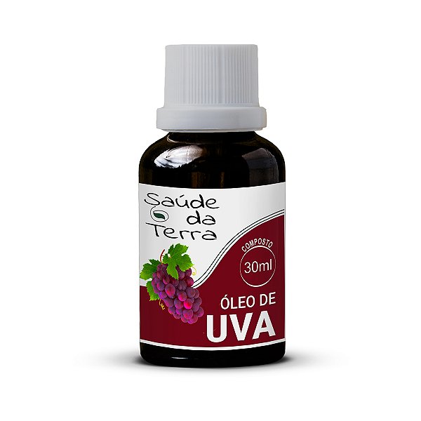 Óleo de Uva 30ml Saúde da Terra