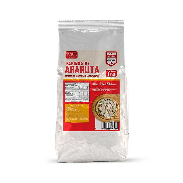 Farinha de Araruta Torres | Sem Glúten | Alimento Saudável