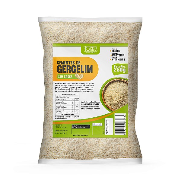 Sementes de Gergelim 250g