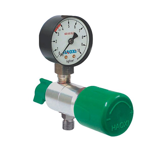 Válvula Reguladora P/ Rede de Gás - Oxigênio