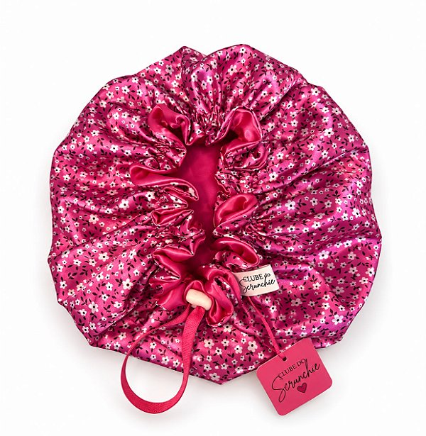 Touca Bella | pink/florzinha