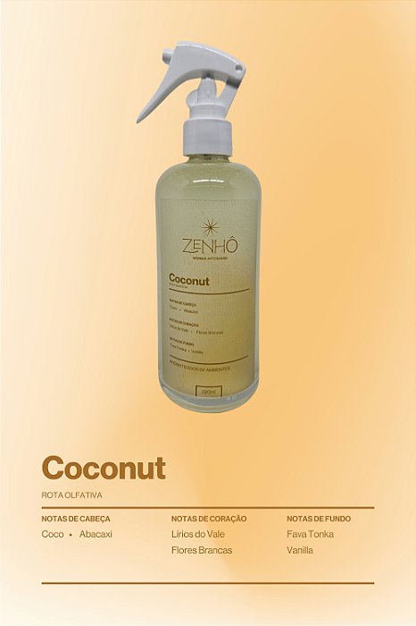 Aromatizador de Ambientes - Coconut (220ml)