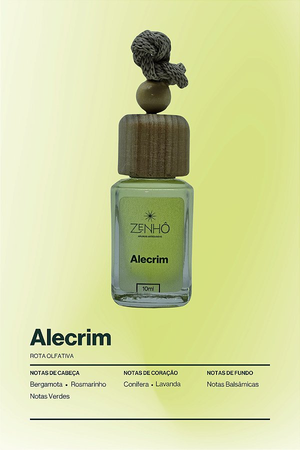 Aromatizador Veicular - Alecrim (10ml)