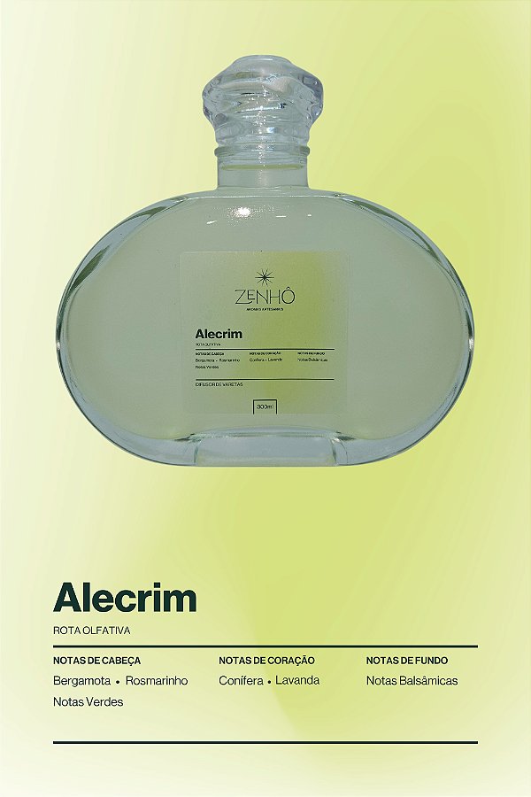 Difusor de Varetas - Alecrim (300ml)