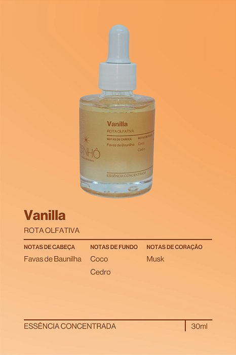 Essência Concentrada - Vanilla (30ml)