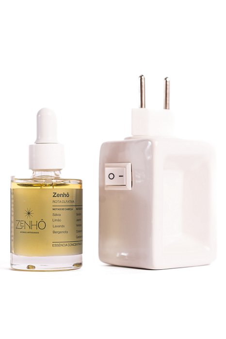 Kit Difusor Elétrico + Essência Concentrada de Zenhô (30ml)